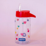 Botella Plastica 400Ml Paprika Corazon Con Sorvete